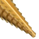 Hex Shank Hex Hss Titanium Step Drill 4-22mm Hole Cutter For Metal Sheet Cutting Tool