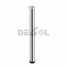 chrome stainless steel bar coffee dining metal folding adjustable telescopic furniture table legs