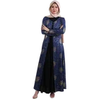 2019 Summer/Autumn Modern Fashion Abaya Muslim Maxi Dress Women Long Dress