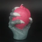 China factory High quality Paraffin Wax Hand Candles for Halloween Festival/All Saints' Day Candles