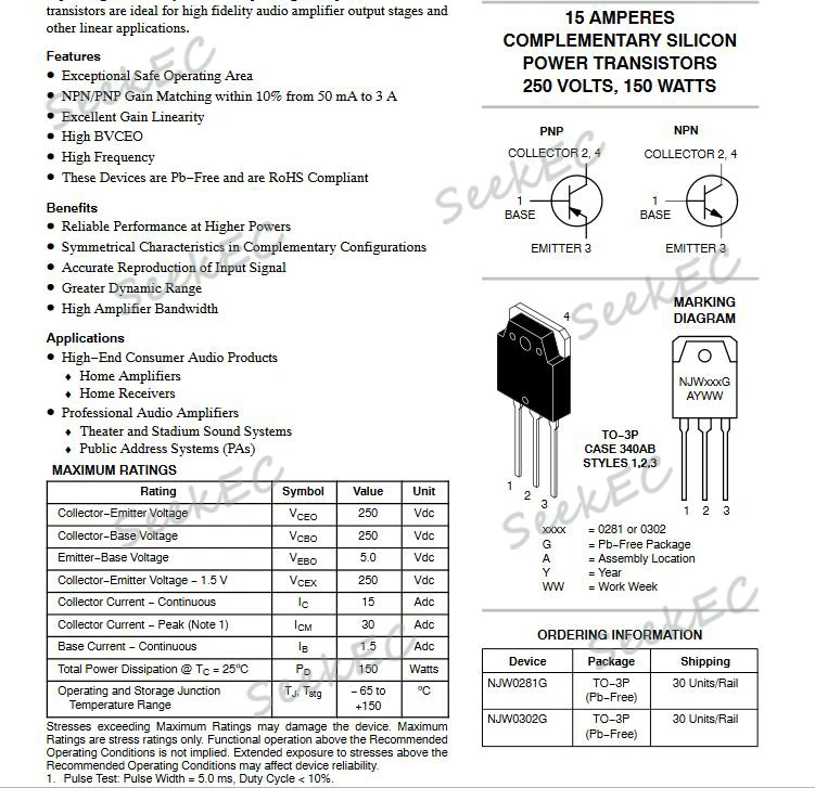 NJW0281G NJW0302G Spec