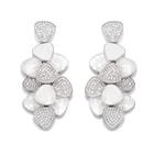 Luxury shell earring handmade silver women earrings jewelry