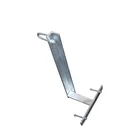 Custom Made Laser Cutting Q345 Sheet Metal Single Phase Bracket in Hot Dip Galvanizing