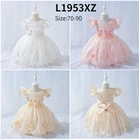 Girls Frocks Girlssleeveless Baby Girl Frocks FSMKTZBall Gown Baby Girls Frocks Flower Dress Party Dress L1953XZ