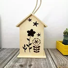 Birdcage The New Solid Wood Outdoor Decoration Birdcage Bird's Nest Decoration