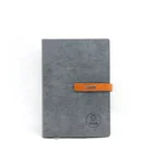 Simple design hardcover a5 journal business custom PU leather notebook