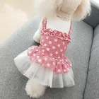 2019 New Design Princess Summer dog clothes dress for small dogs
