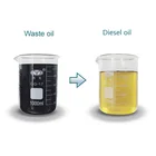 High speed centrifugation waste engine oil decolorization filter distillation to diesel recycling machine