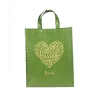 promotional tote bag small non woven pp laminated shopping bag with handle and custom printed logo