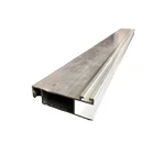 Sliver anodize aluminum window section for Palestine market