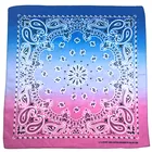 Screen Printed Promotional Bandana Colorful 100% Cotton