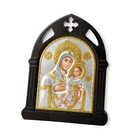 Mother of god in lady mary and jesus christ orthodox icon