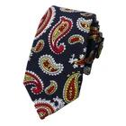 Hot selling wholesale 100% silk tie paisley