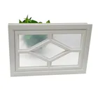 2020 China Hot Sale Cheap Clear Stainless Steel Garage Door Window