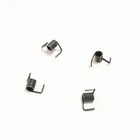 Custom small steel clothespin torsion springs