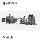 Automatic Pe Pp Film Washing Line Recycle ACERETECH PE PP Bags HDPE Film Plastic Washing Recycling Production Line