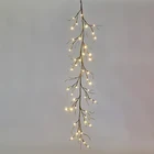 LED Decoration Mossy Twig lighted Garland