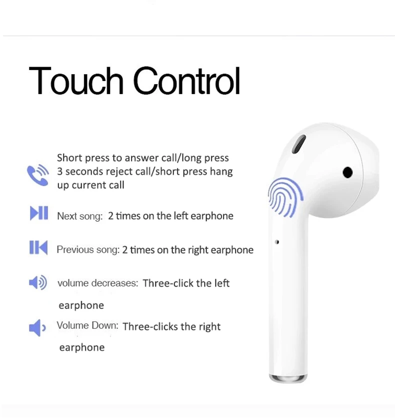 OEM/ODM wholesale noise cancelling waterproof mini portable 1:1 tws i200 tws wireless stereo earphone earbuds - ANKUX.COM