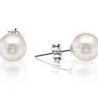 Pearl Stainless Steel pearl women stud earrings Ear jewelry