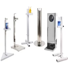 Hand Dispenser Sanitizing Wholesale Metal Step Foot Operated Liquid Soap Sanitizer Dispenser Stand Hand Touchless