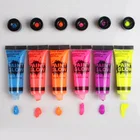 Paint Neon Paint UV Glow Blacklight Body Paint Set Of Neon Fluorescent Face Paint