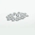 Loose cubic zirconia gemstone asscher white stone for jewelry making