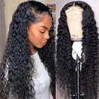 Lace Brazilian Hair Hair Lace Wigs Factory Sales 100% Virgin Lace Frontal Deep Wave Brazilian Human Hair Wigs