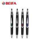 Beifa Brand KB600412 Wholesale Office Stationery Metal Triangle Retractable Ball Point Pen