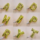 XQYY 16inch Letter Balloon A-Z Mylar Number Letter Foil Balloons Birthday Wedding Party Decoration Hot Selling 2020