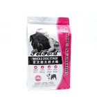 Custom Side Gusset Top Bird Rabbit Fish Plastic Cat Pet Dog Food Packaging Bag With Resealable Zipper