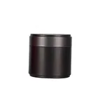 TINPLATE Tea Can Tin Black Tins Vintage Child Proof Airtight Tea Box Tinplate Can Matte Black Tin