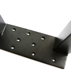 H Shaped Wrought Iron Coffee Steel Metal Table Legs