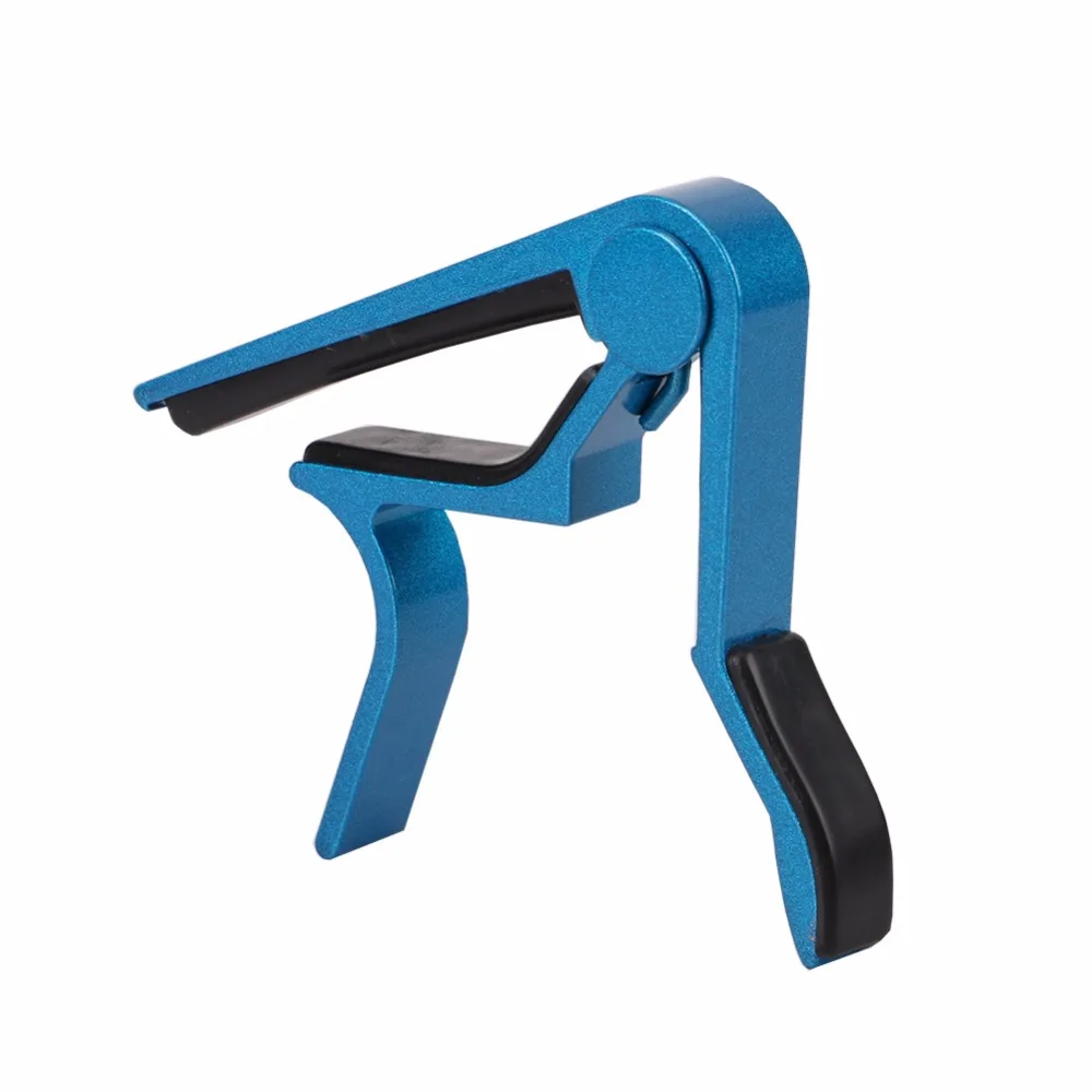 High Quality Aluminium Alloy Metal New Color  Guitar Capo Quick Change Clamp Key Acoustic Classic Guitar Capo For Tone Adjusting