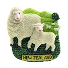 Manufacturer Custom Resin Animal Sheep New Zealand City Fridge Magnet