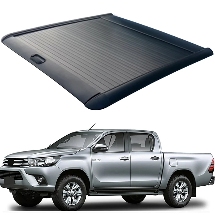 Chinese Manufacture Retractable Pickup Truck Bed Cover Roller Lid For Toyota Hilux Tonneau Cover Buy For Toyota Hilux Tonneau Cover Pickup Bed Cover For Hilux Roller Lid For Hilux Product On Alibaba Com