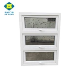 Hot Sale 2020 Product Easy Operation UPVC Awning Window Grill Design