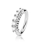 New Arrival 316l Surgical Steel Casting CZ Nose Hoop Rings
