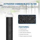 T33 Water Filter T33 Post Carbon Ro Water Purifier Filter Cartridge Inline Alkaline Water Filter