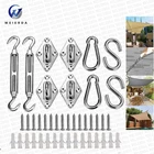 Stainless Steel Hardware Installation Accessory Kit For Rectangle And Square Sun Shade Sail