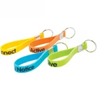 High quality silicone key holder silicone wristband custom keychain
