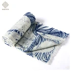 Wholesale Custom Zebra Pattern Printed Mongolian Cashmere Scarf Pashmina shawl