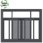 Clearview Furnishing anti-aging attractive price inside blinds aluminium sliding window