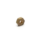 Brass Hex Nut Brass Brass Insert Made In China Custom OEM Precision CNC Machining Brass Hex Inserts Lock Nut