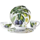 Chaozhou Factory Melamine German Dinnerware Set, Guangzhou Factory Coupe Shape Dinnerware Set