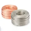 Professional manufacturer bare copper braided wire 25mm flat tinned braid cable