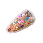 Glitter Hair Clips For Short Hair Quicksand Paillette Star Girls Hair Accessories