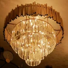 8 Luxury Crystal Chandelier Pendant Lights For Hotel