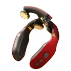 sales promotion home use 4 massage heads heating and kneading vibrating shoulder neck massage machine