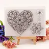Hot Selling Manufacturer High Quality clear stamps for card making Love flower