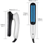 ionic hair straightener brush ceramic flat iron hair straightener Buy Beard Straightener